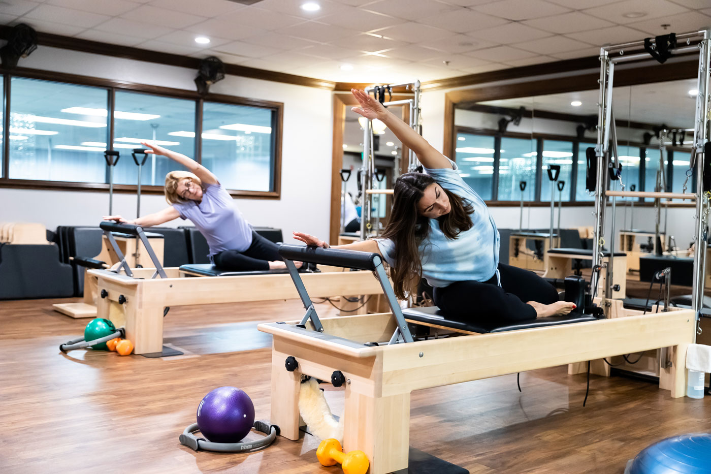 pilates reformer class a Corpus Christi Athletic Club