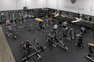 gym floor and gym equipment in corpus christi